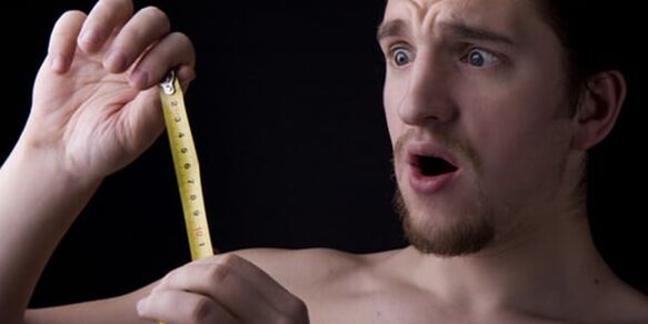 Le dimensioni ridotte del pene sono un problema per gli uomini