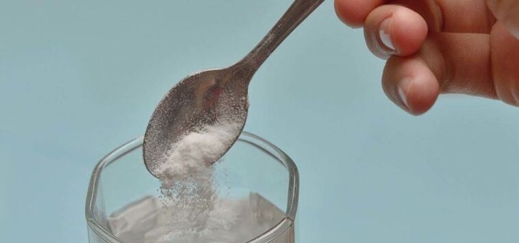 soluzione di soda per l'ingrandimento del pene